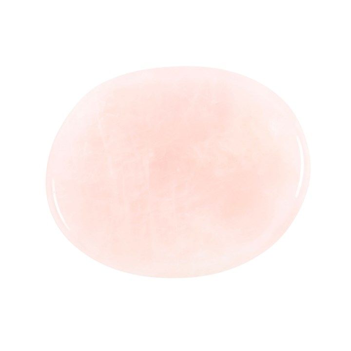 You Are Loved Rose Quartz Crystal Palm Stone From Witch, Please!
