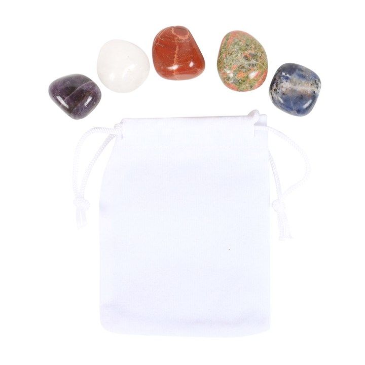 Virgo Crystal Tumblestone Set From Witch, Please!