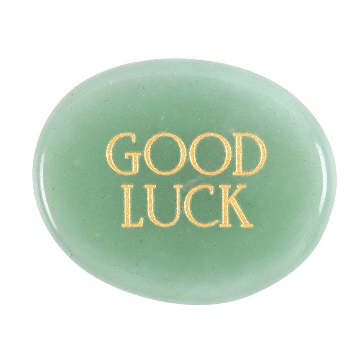 Good Luck Aventurine Crystal Palm Stone From Witch, Please!