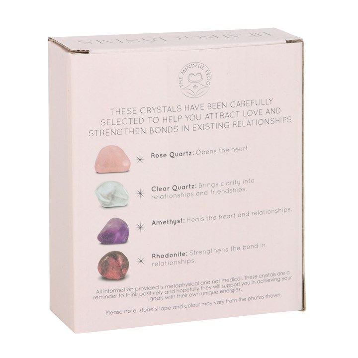 Love Healing Crystal Set with Moon Trinket Dish From Witch, Please!