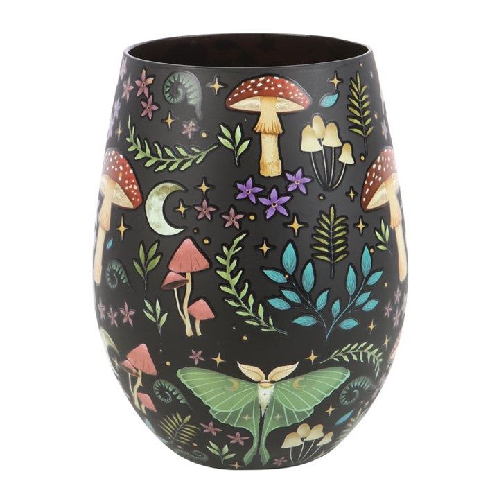 Dark Forest Print Stemless Glass From Witch, Please!