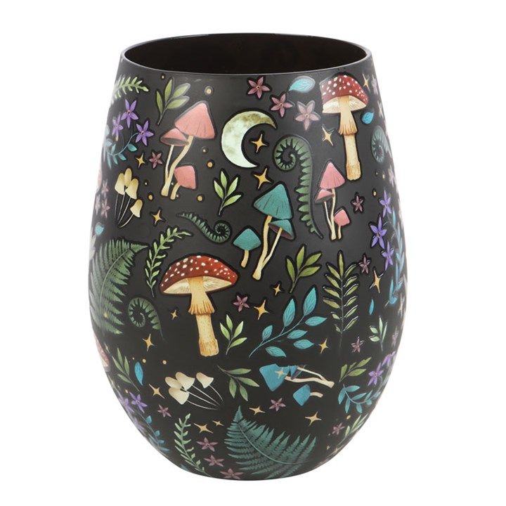 Dark Forest Print Stemless Glass From Witch, Please!