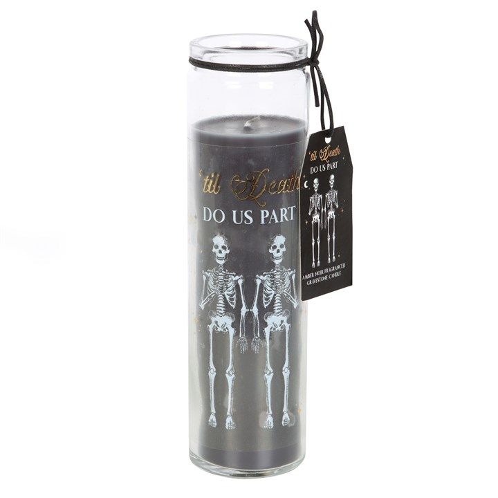 Til Death Do Us Part Amber Noir Tube Candle From Witch, Please!