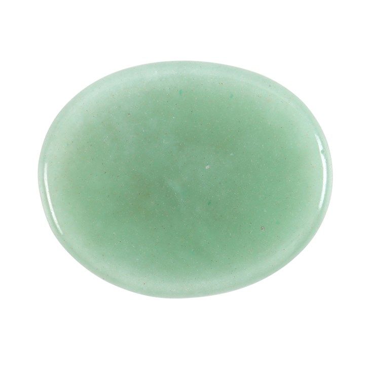 Good Luck Aventurine Crystal Palm Stone From Witch, Please!