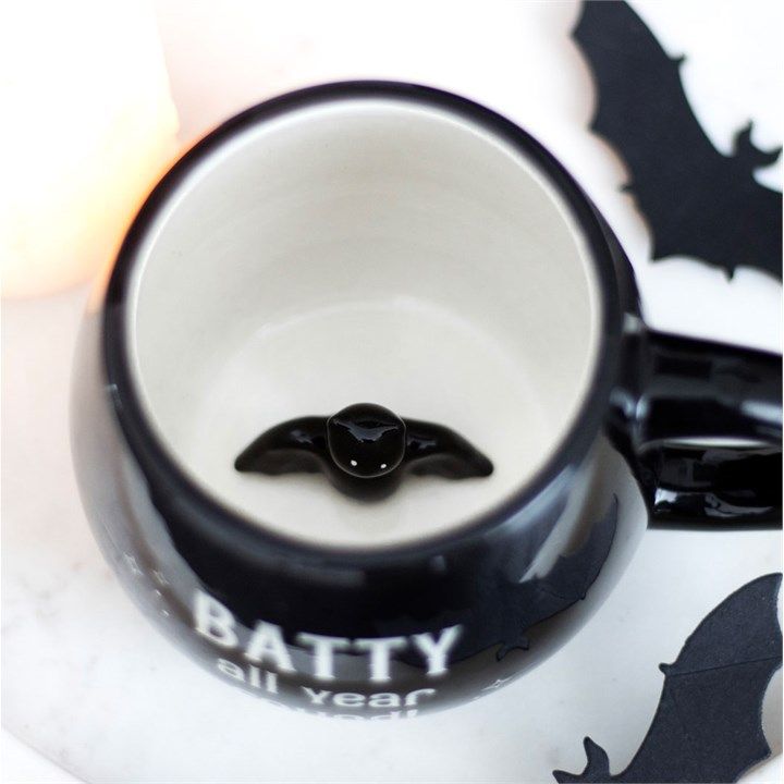 Batty All Year Round Rounded Peekaboo Mug From Witch, Please!