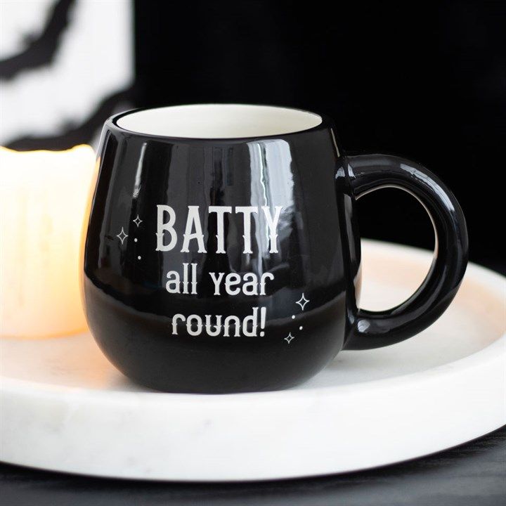 Batty All Year Round Rounded Peekaboo Mug From Witch, Please!