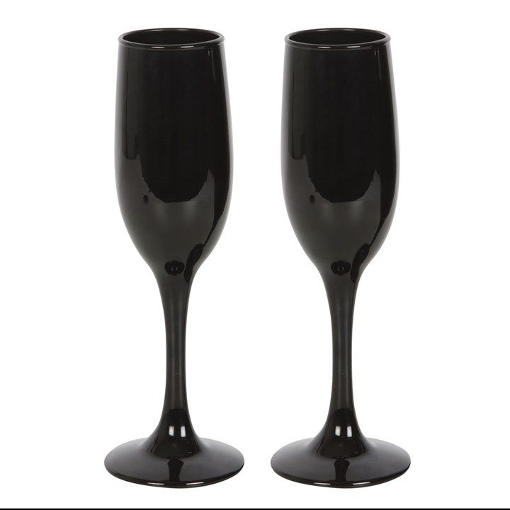 Til Death Do Us Party Champagne Flute Set From Witch, Please!