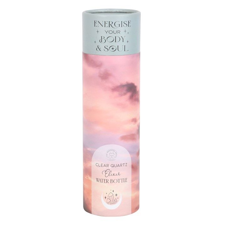 Clear Quartz Body and Soul Glass Water Bottle From Witch, Please!