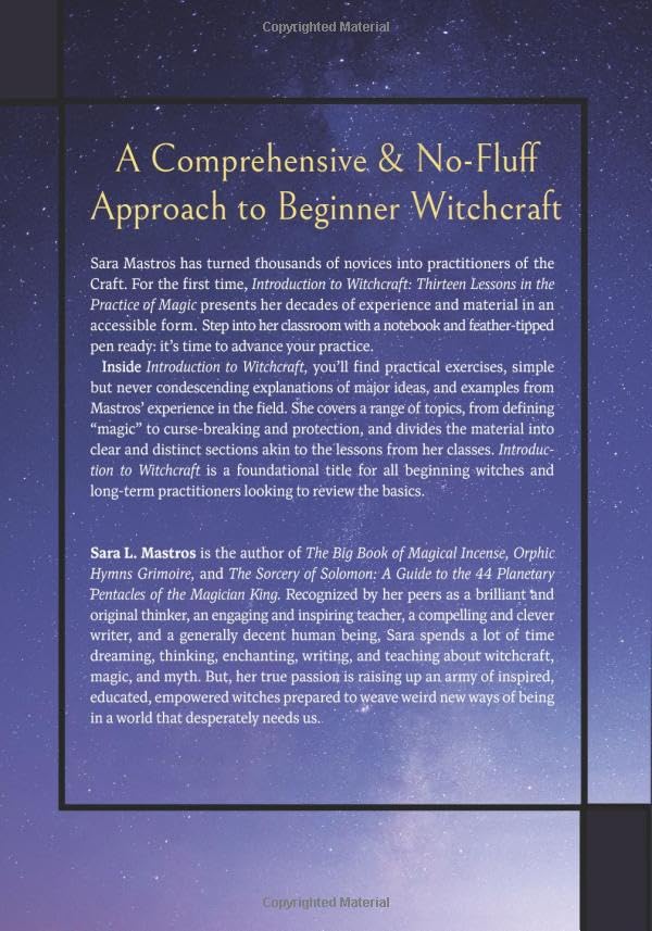 Introduction to Witchcraft : Thirteen Lessons in the Practice of Magic