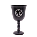 Iron Ritual Goblet - Pentagon - 20x11cm Bowls and Cauldrons
