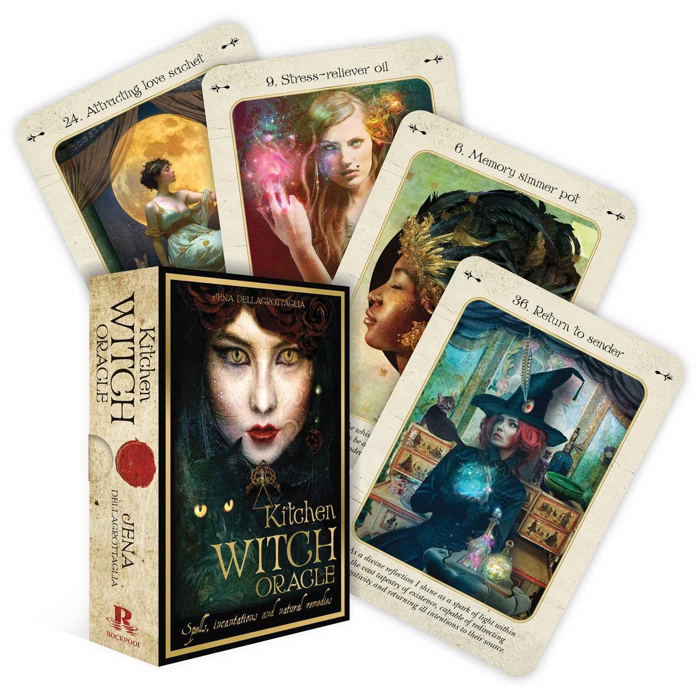 Kitchen Witch Oracle : Spells, incantations and natural remedies - Sold by Witch, Please!