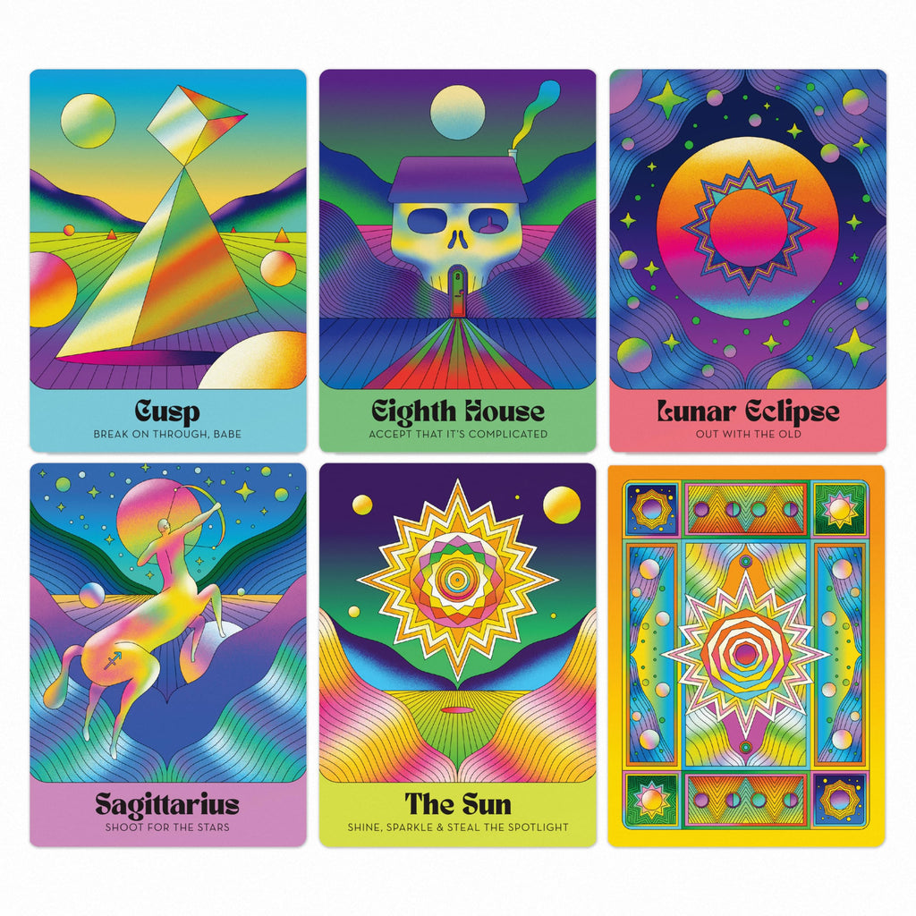Knock Knock Cosmic Dreamscape Astrology Oracle Deck - Sold by Witch, Please!