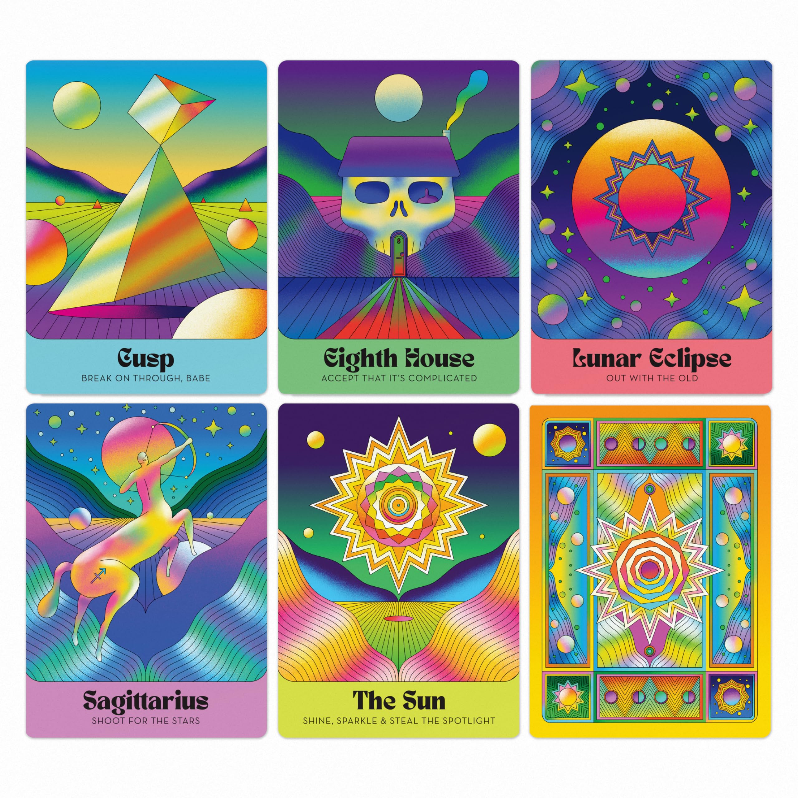 Knock Knock Cosmic Dreamscape Astrology Oracle Deck - Sold by Witch, Please!