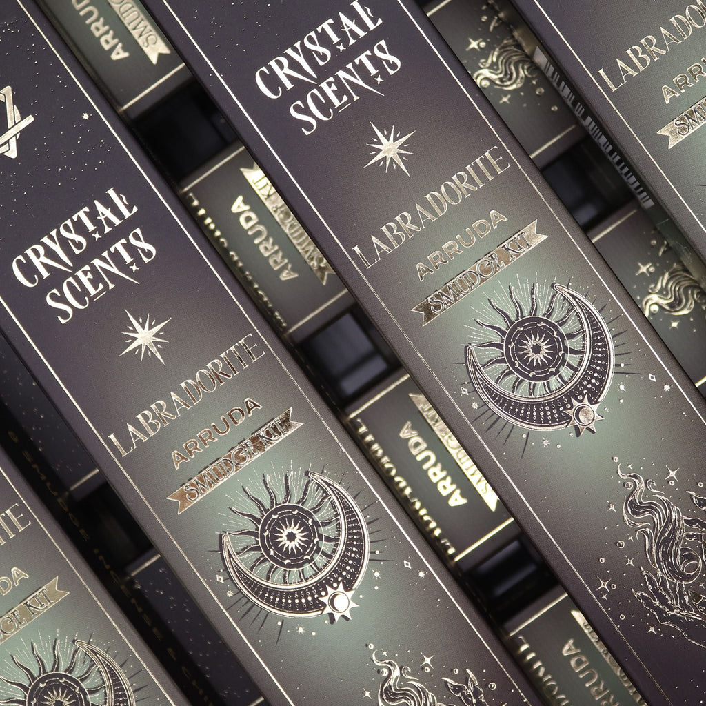 Labradorite Crystal Scents Smudge Incense - Arruda
