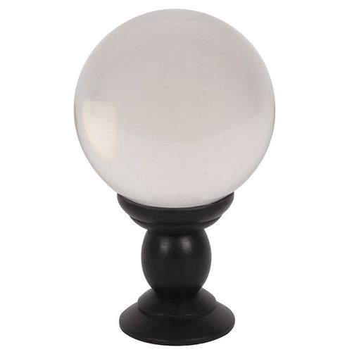 Large Clear Crystal Ball on Stand From Witch, Please!