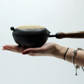Large Iron Censer Incense Burner - Gold detail Traditional Brass Burners