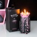 Large Pink Vampire Tears Pillar Candle - Candle