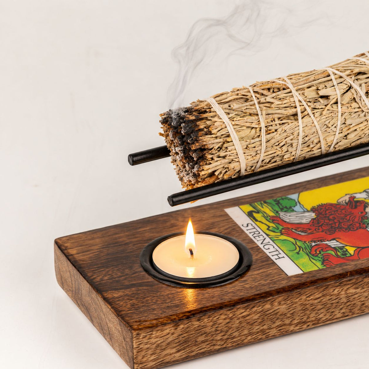 Large Sage Stick Heater Enamelled - Strength Palo Santo Heaters