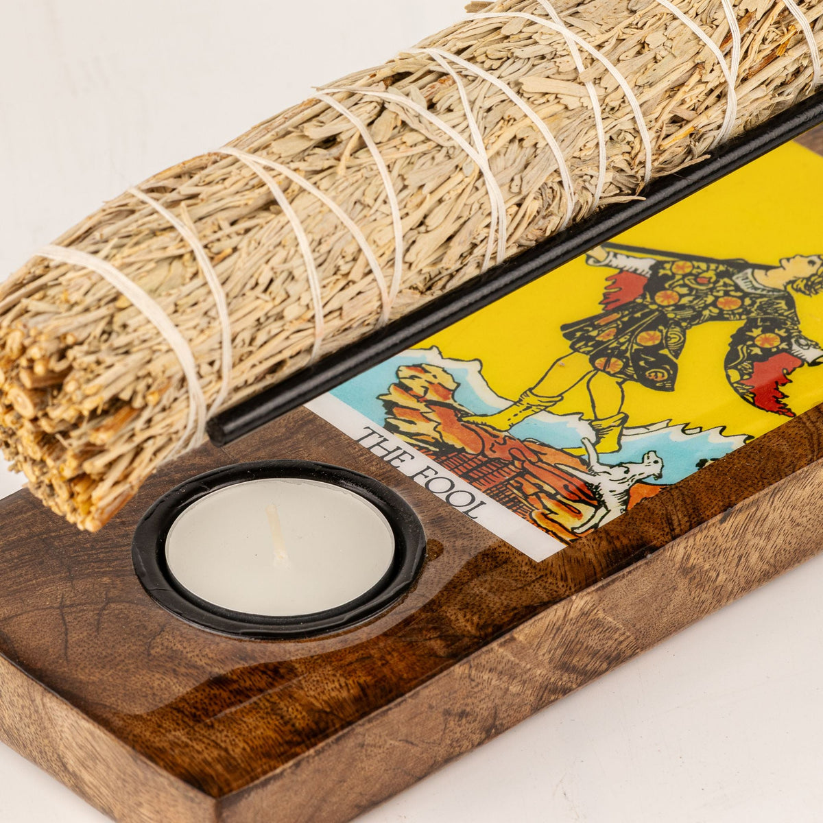 Large Sage Stick Heater Enamelled - The Fool Palo Santo Heaters