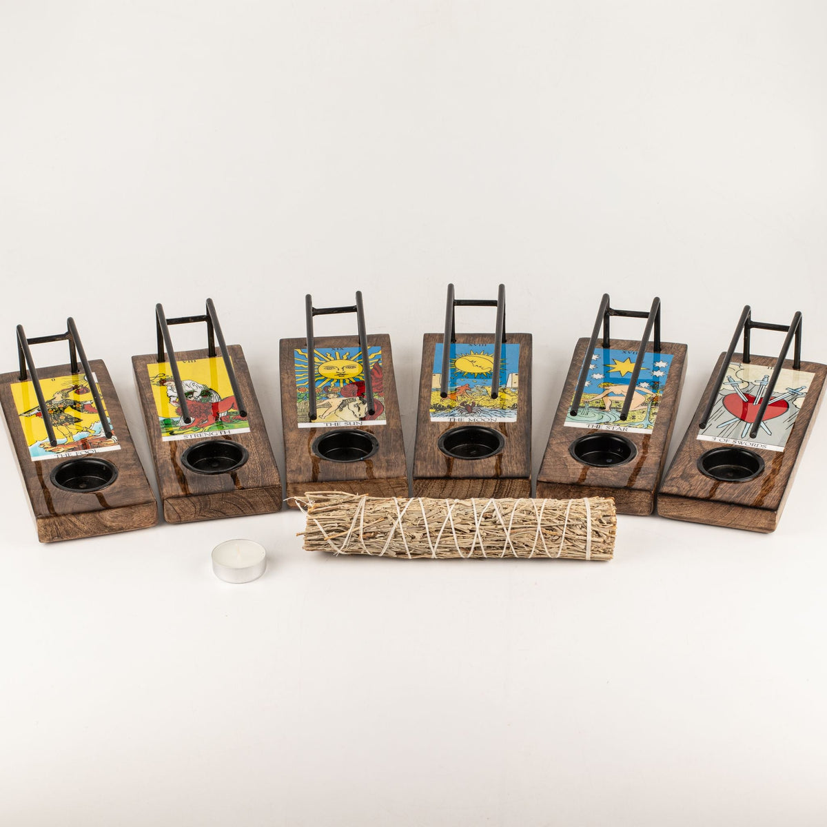 Large Sage Stick Heater Enamelled - The Star Palo Santo Heaters