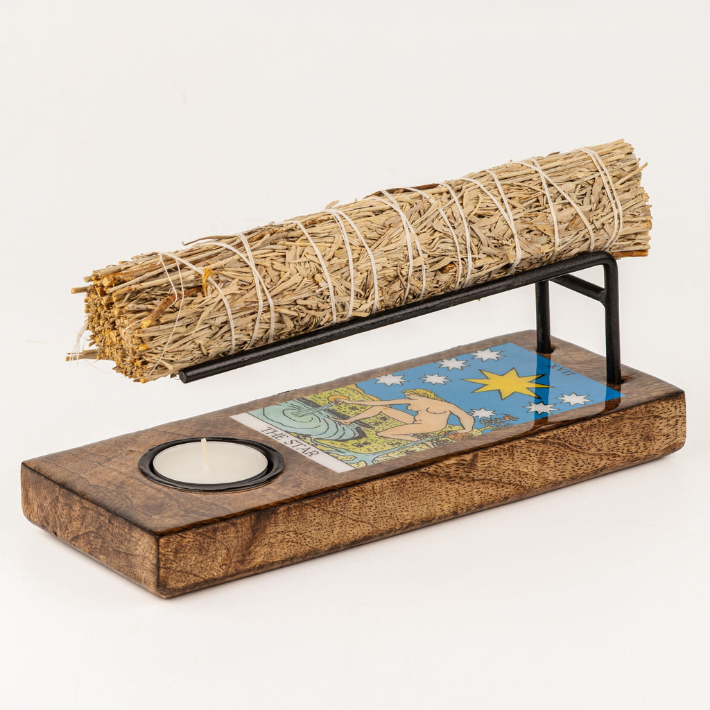 Large Sage Stick Heater Enamelled - The Star Palo Santo Heaters