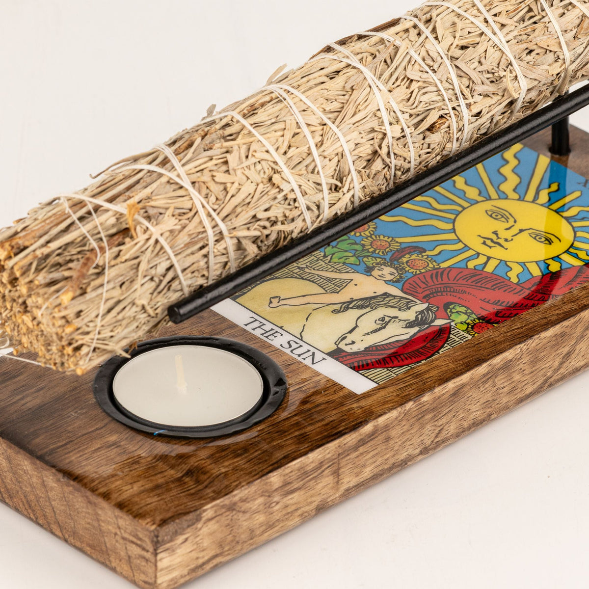 Large Sage Stick Heater Enamelled - The Sun Palo Santo Heaters