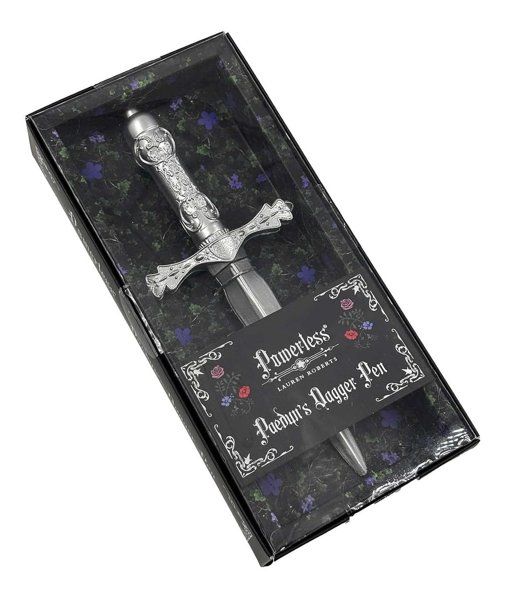 Lauren Roberts Powerless: Paedyn’s Dagger Pen Novelty book Pens