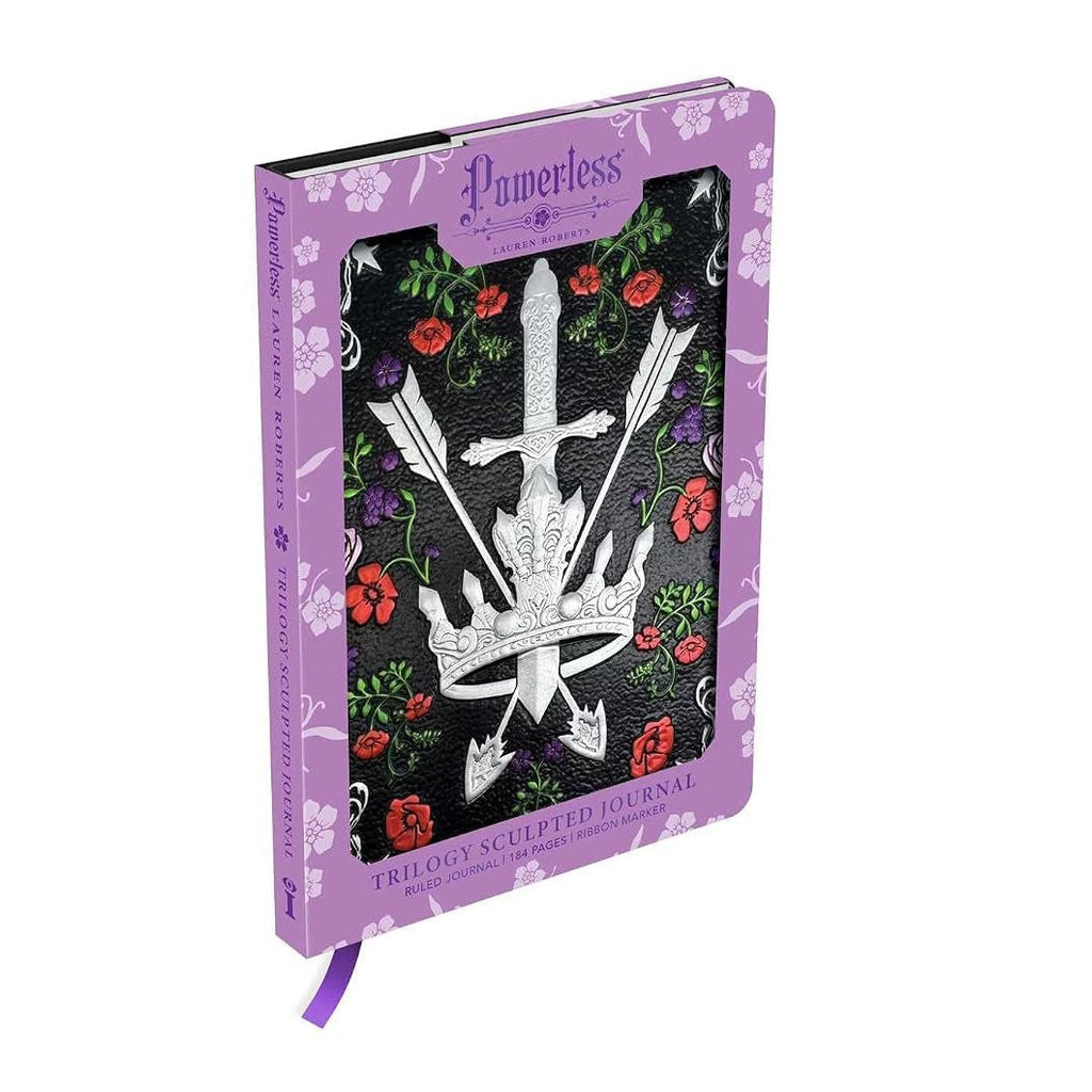Lauren Roberts: Powerless Trilogy Sculpted Journal Hardback 184 pages