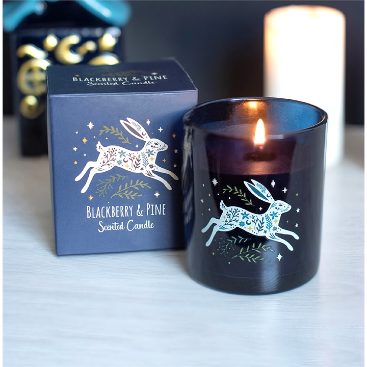 Leaping Hare Blackberry & Pine Candle