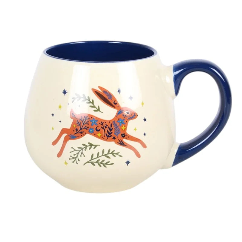 Leaping Hare Mug and Socks Set