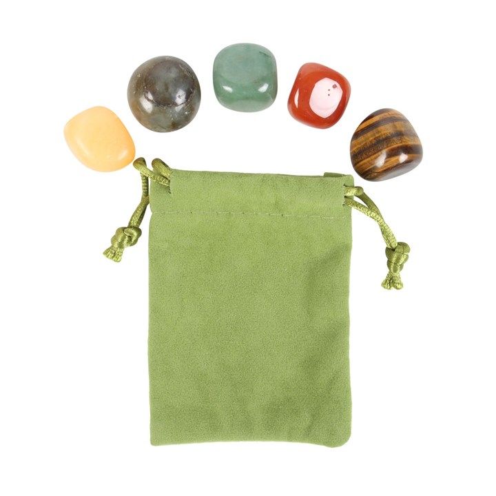 Leo Crystal Tumblestone Set From Witch, Please!