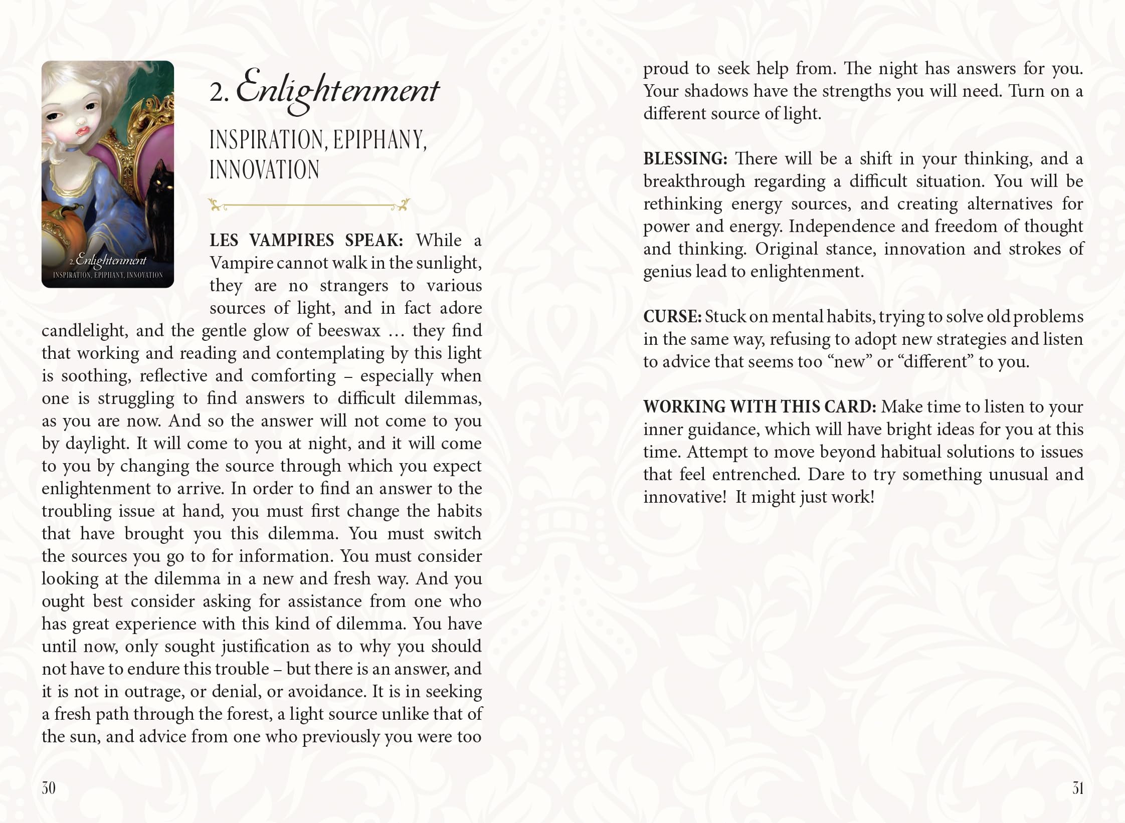 Les Vampires : Ancient Wisdom and Healing Messages from the Children of the Night