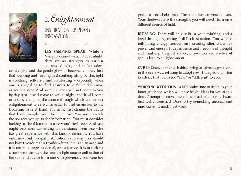 Les Vampires : Ancient Wisdom and Healing Messages from the Children of the Night