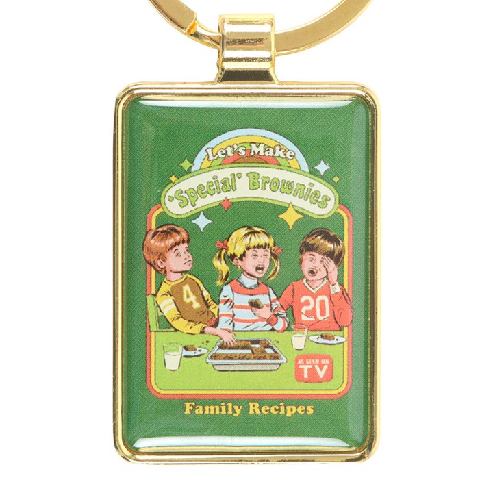 Let’s Make Brownies Keyring by Steven Rhodes