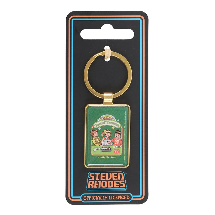 Let’s Make Brownies Keyring by Steven Rhodes