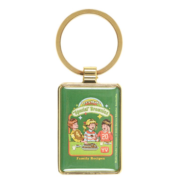 Let’s Make Brownies Keyring by Steven Rhodes