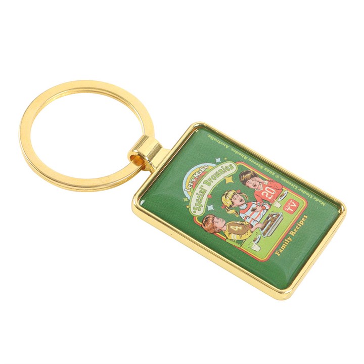 Let’s Make Brownies Keyring by Steven Rhodes