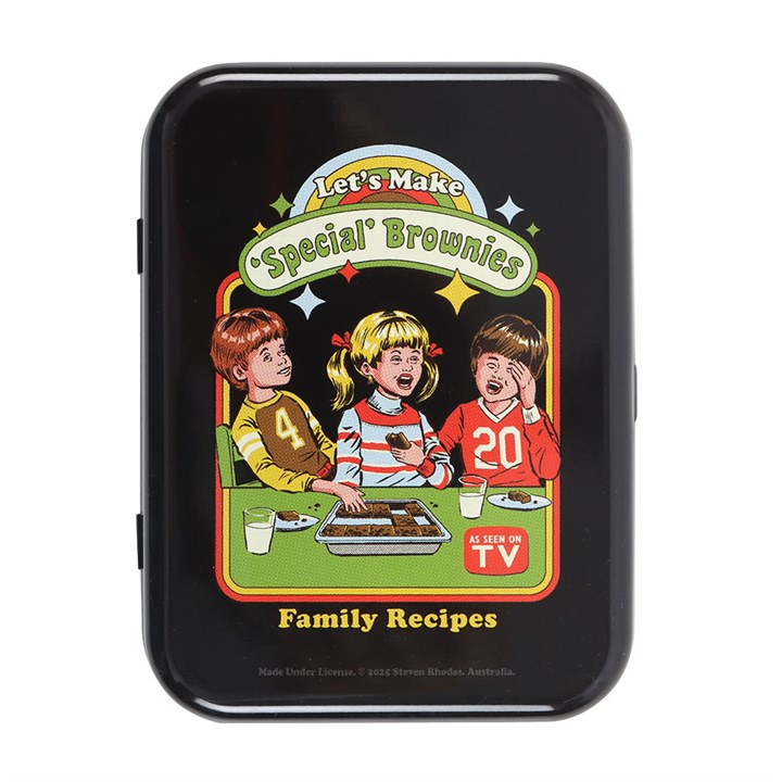 Let’s Make Brownies Stash Tin by Steven Rhodes