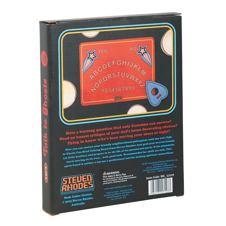 Let’s Talk to Ghosts Talking Board by Steven Rhodes