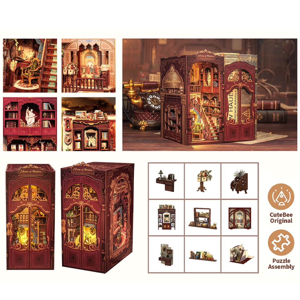 Library of Wisdom Book Nook Game