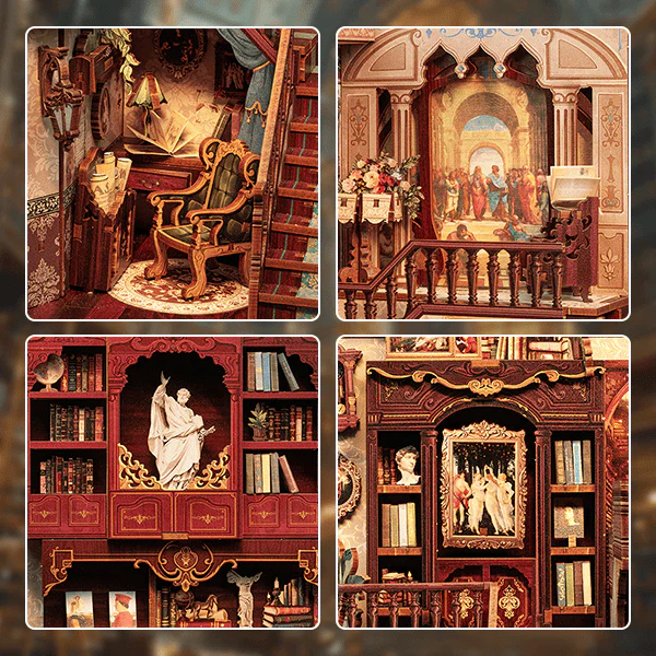 Library of Wisdom Book Nook Game