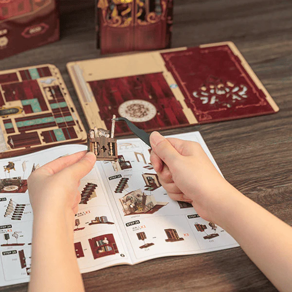 Library of Wisdom Book Nook Game