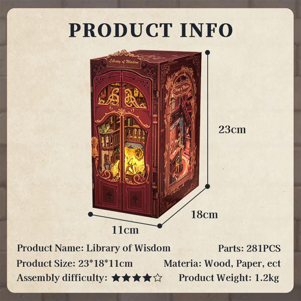 Library of Wisdom Book Nook Game