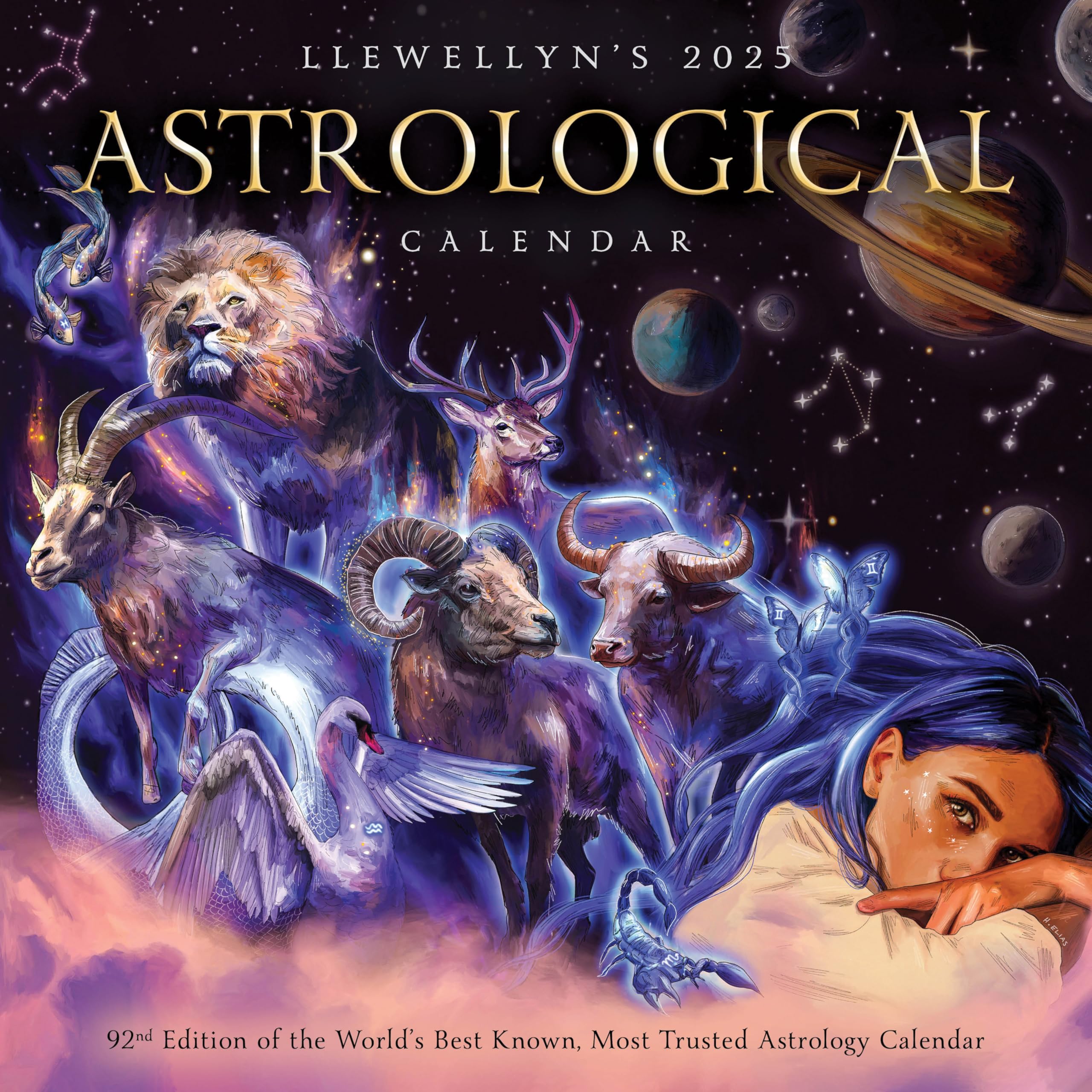 Llewellyn's 2025 Astrological Calendar : The World's Best Known, Most Trusted Astrology Calendar - Sold by Witch, Please!