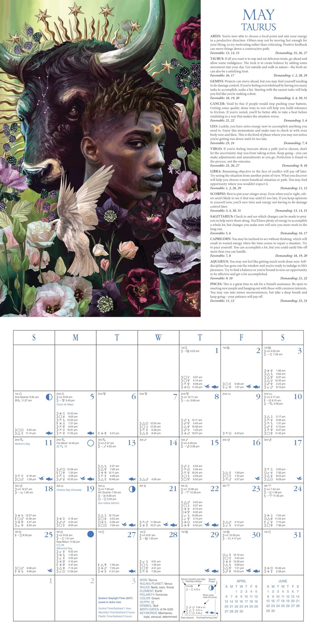 Llewellyn's 2025 Astrological Calendar : The World's Best Known, Most Trusted Astrology Calendar - Sold by Witch, Please!
