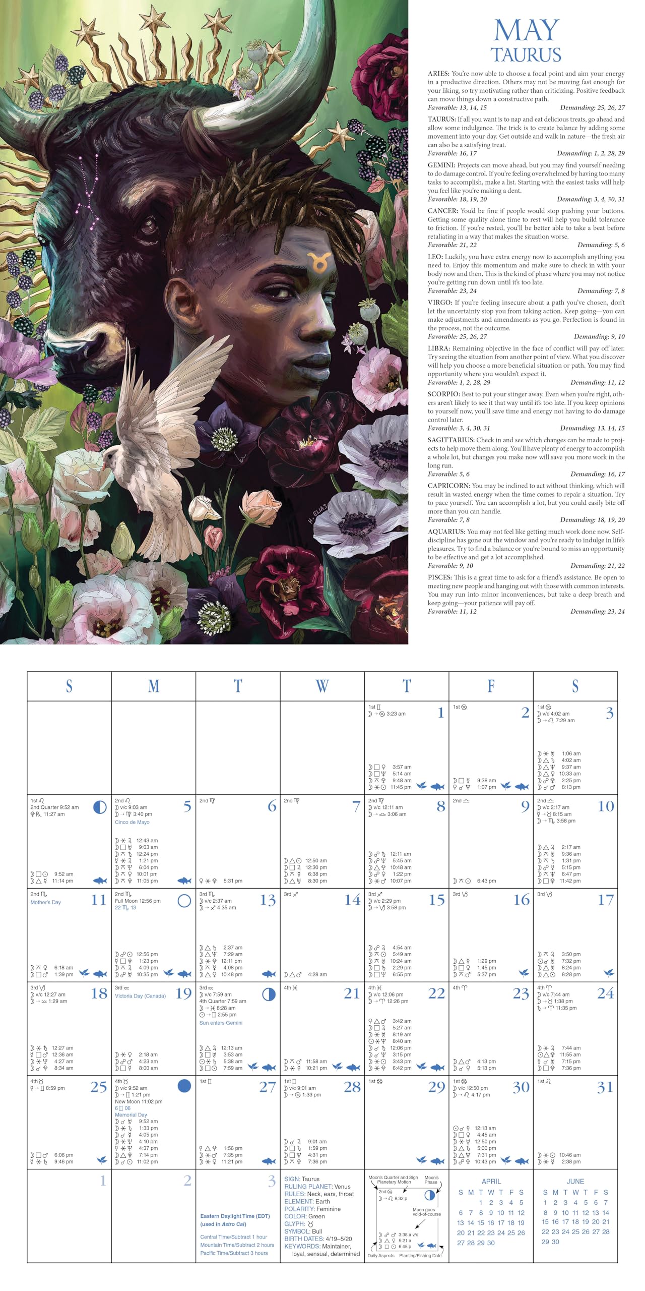 Llewellyn's 2025 Astrological Calendar : The World's Best Known, Most Trusted Astrology Calendar - Sold by Witch, Please!
