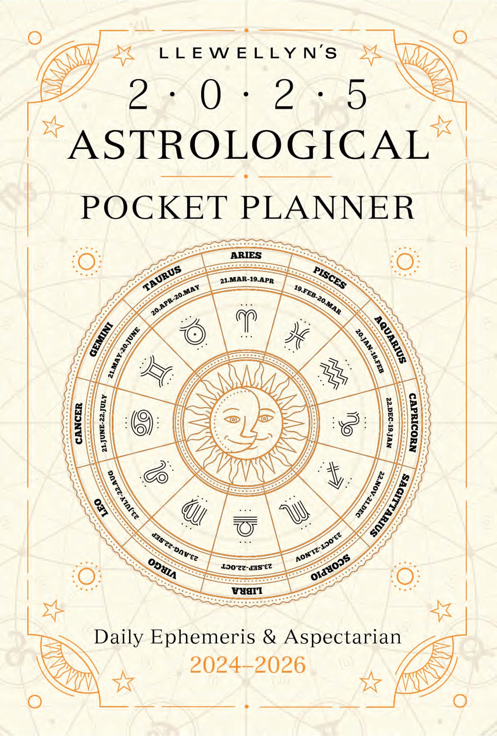Llewellyn's 2025 Astrological Pocket Planner : Daily Ephemeris & Aspectarian 2024-2026 - Sold by Witch, Please!