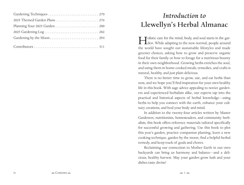 Llewellyn's 2025 Herbal Almanac : A Practical Guide to Growing, Cooking & Crafting - Sold by Witch, Please!