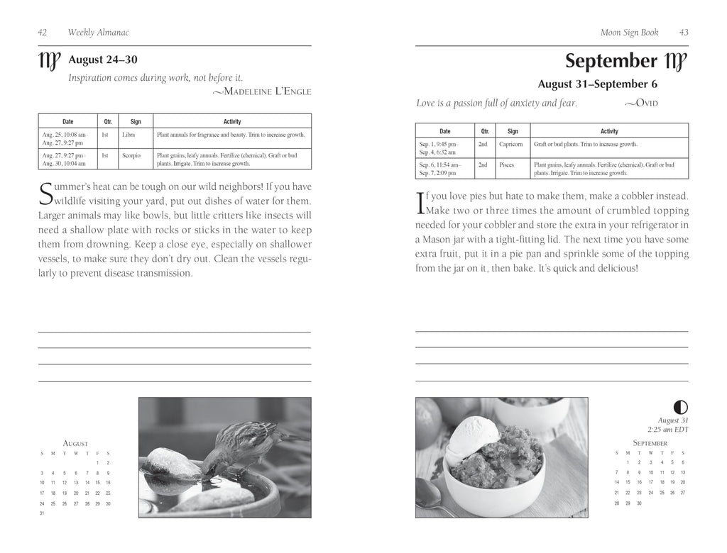 Llewellyn's 2025 Moon Sign Book : Plan Your Life by the Cycles of the Moon - Sold by Witch, Please!