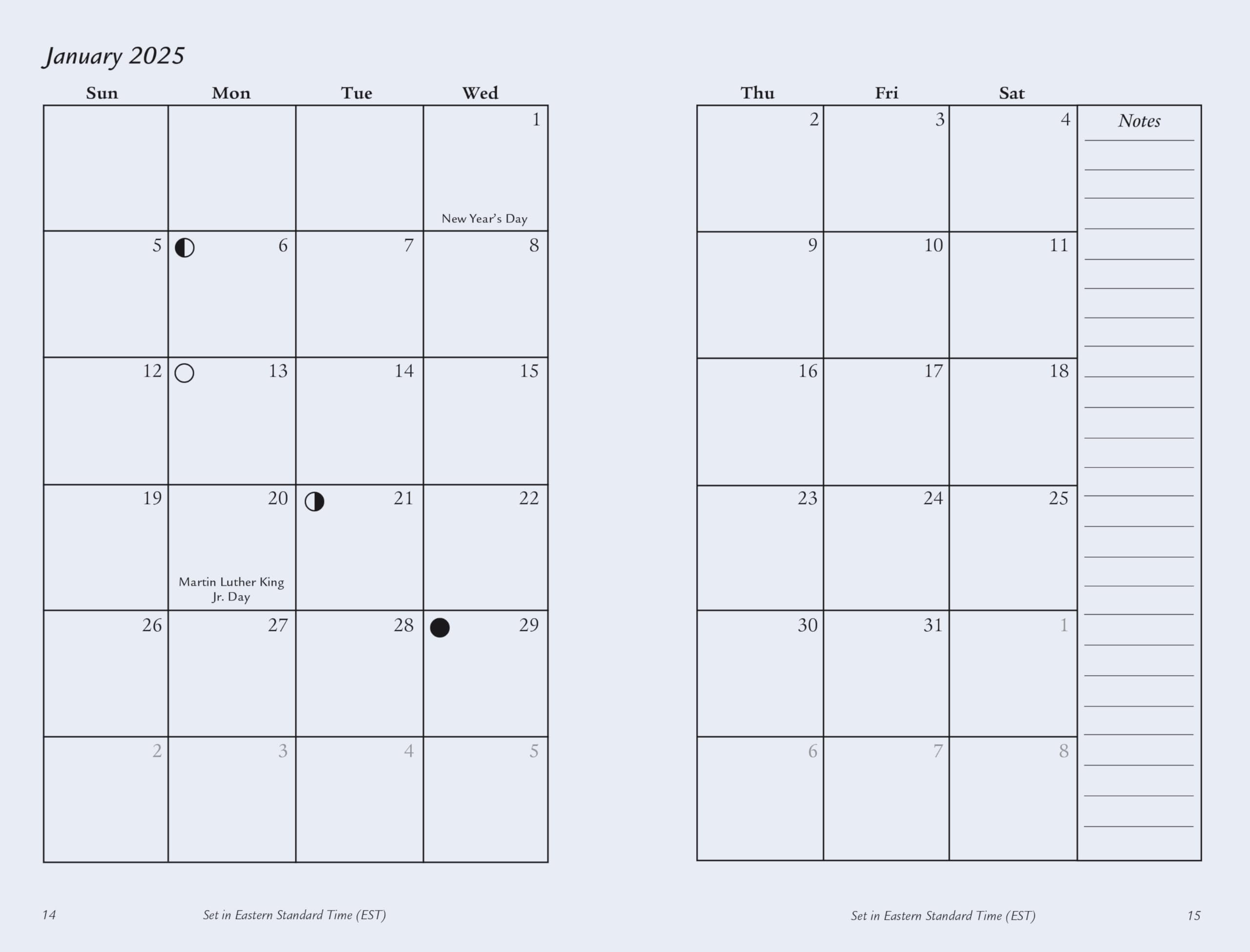 Llewellyn's 2025 Moon Sign Datebook : Weekly Planning by the Cycles of the Moon - Sold by Witch, Please!